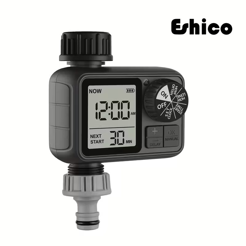 تايمر ري أوتوماتيك Eshico M-02 بشاشة LCD مع خاصية تأخير المطر