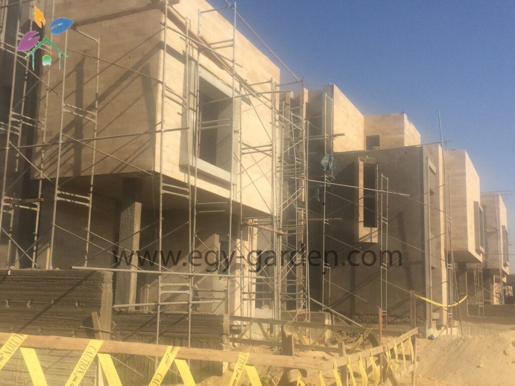اعمال تشطيبات الواجهات الخارجية فلل سكنية